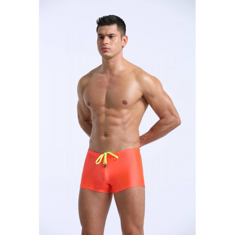 1914-PJ-Orange Swimwear TasteeTreasures