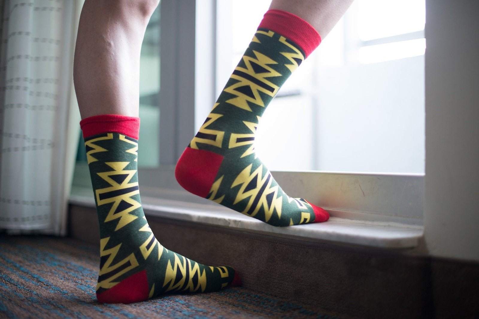 Warrior Tribal Socks Socks TasteeTreasures