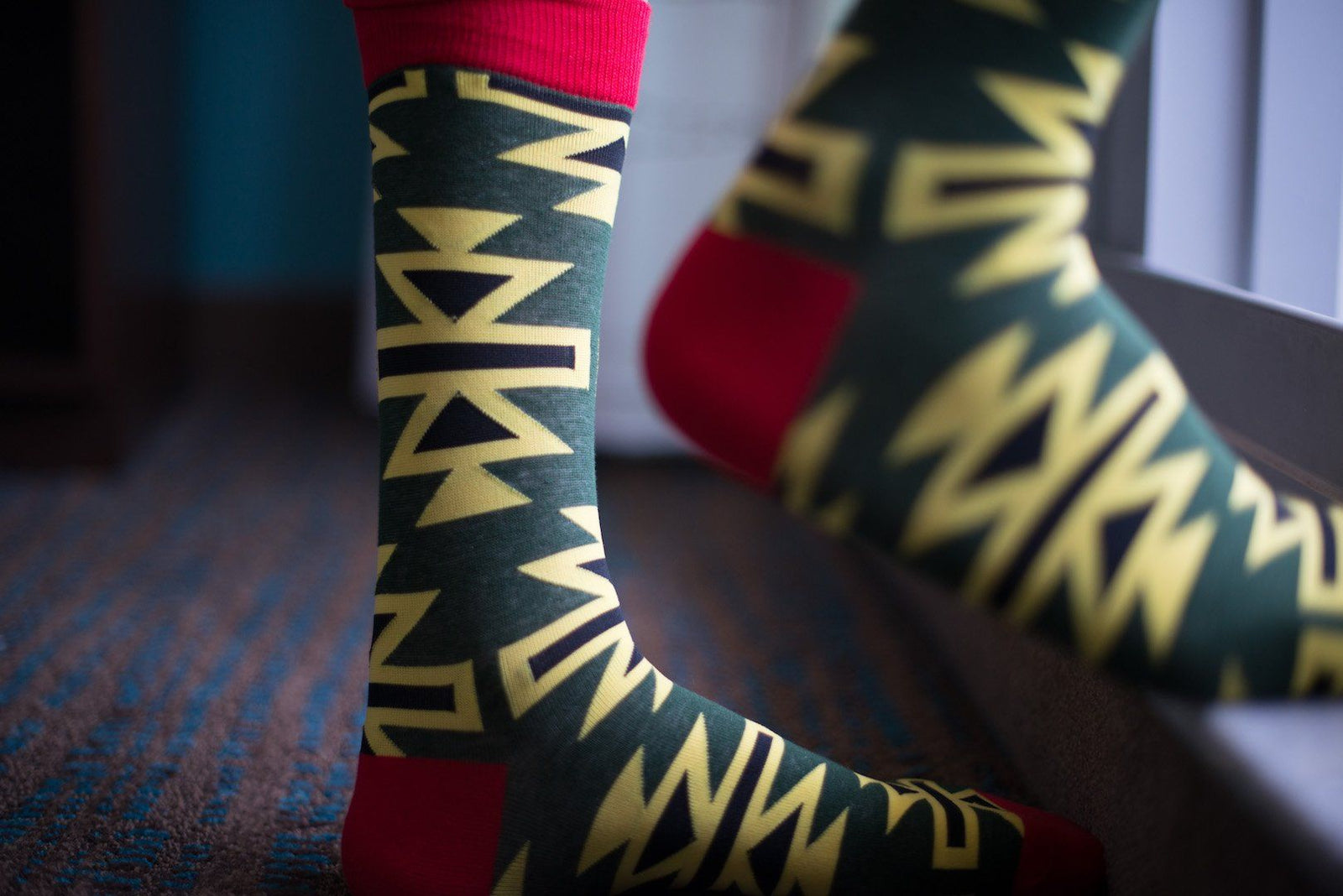 Warrior Tribal Socks Socks TasteeTreasures