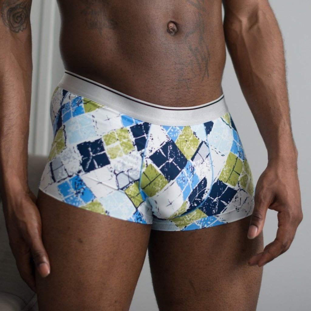 Gingham Boxer Briefs Boxer Briefs TasteeTreasures