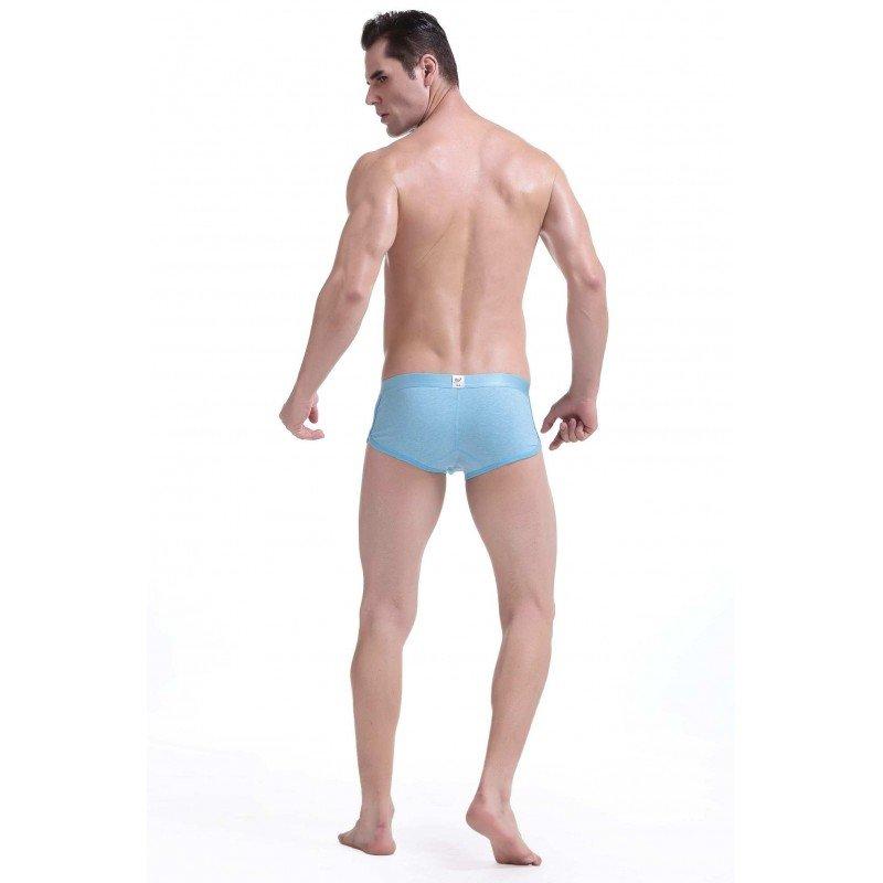 Simple Baby Blue Boxer Briefs Boxer Briefs TasteeTreasures