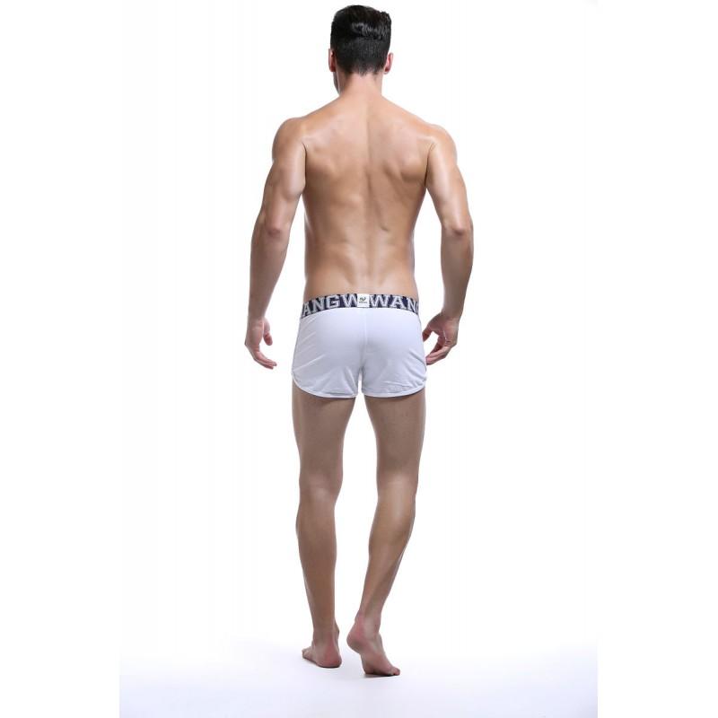 White Button Down Trunks Trunks TasteeTreasures