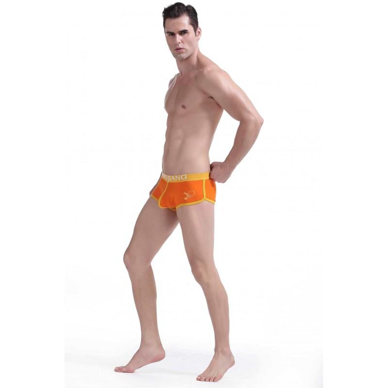 WJ Cotton Briefs - Orange Briefs TasteeTreasures