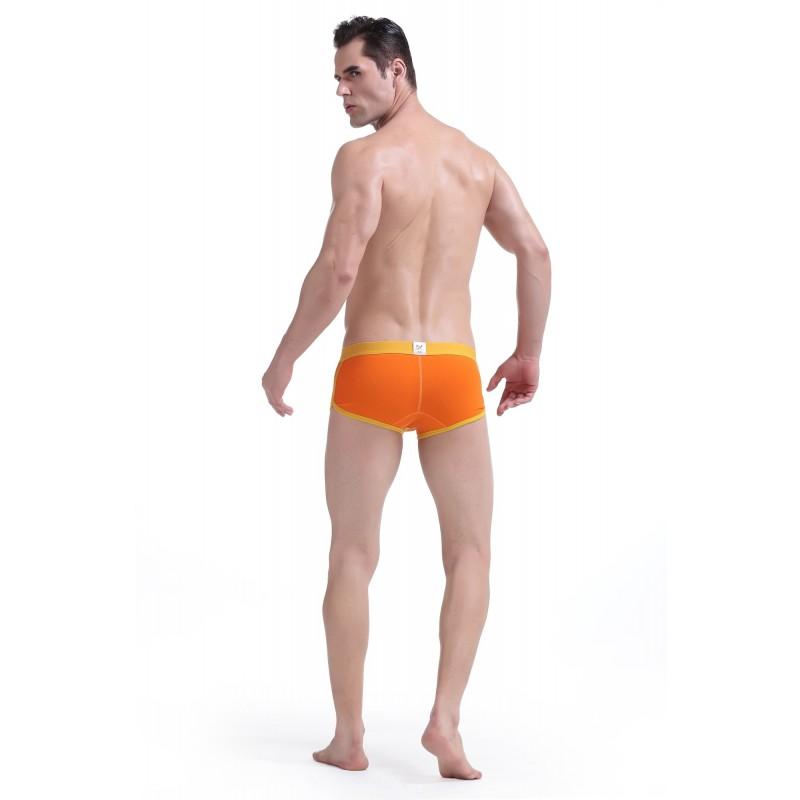 WJ Cotton Briefs - Orange Briefs TasteeTreasures 28in-30in Orange