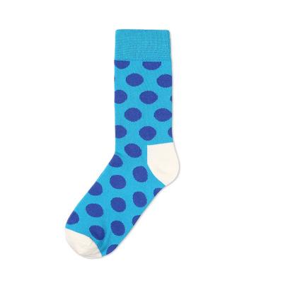 Blue Polka Dot Socks Socks TasteeTreasures 