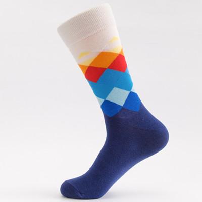 Faded Diamond Sock Socks TasteeTreasures 
