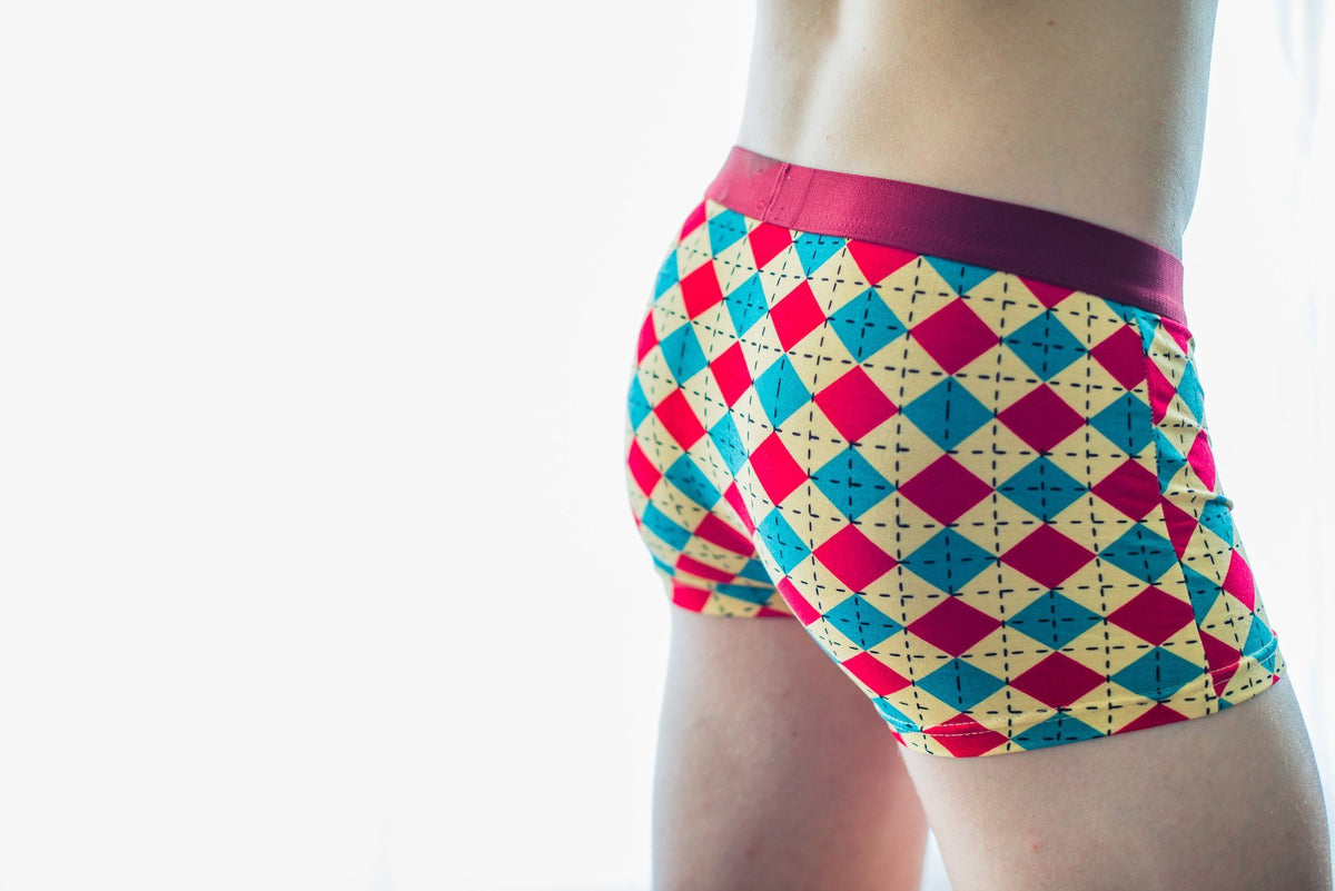 Diamond Dash Boxer Briefs Boxer Briefs TasteeTreasures 