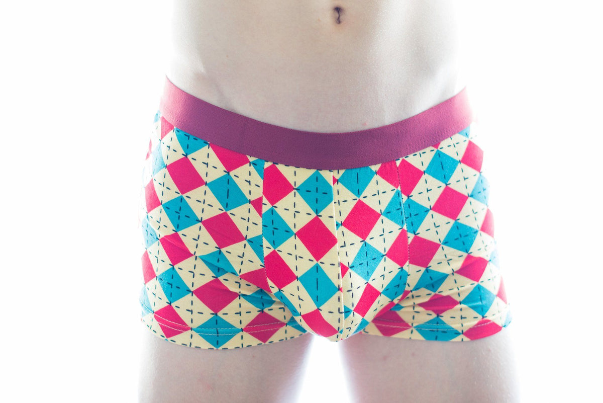 Diamond Dash Boxer Briefs Boxer Briefs TasteeTreasures 
