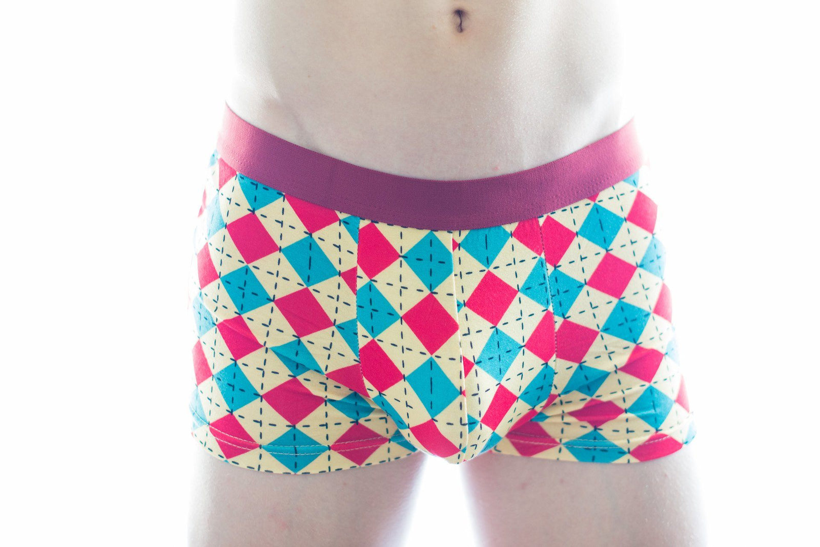 Diamond Dash Boxer Briefs Boxer Briefs TasteeTreasures 