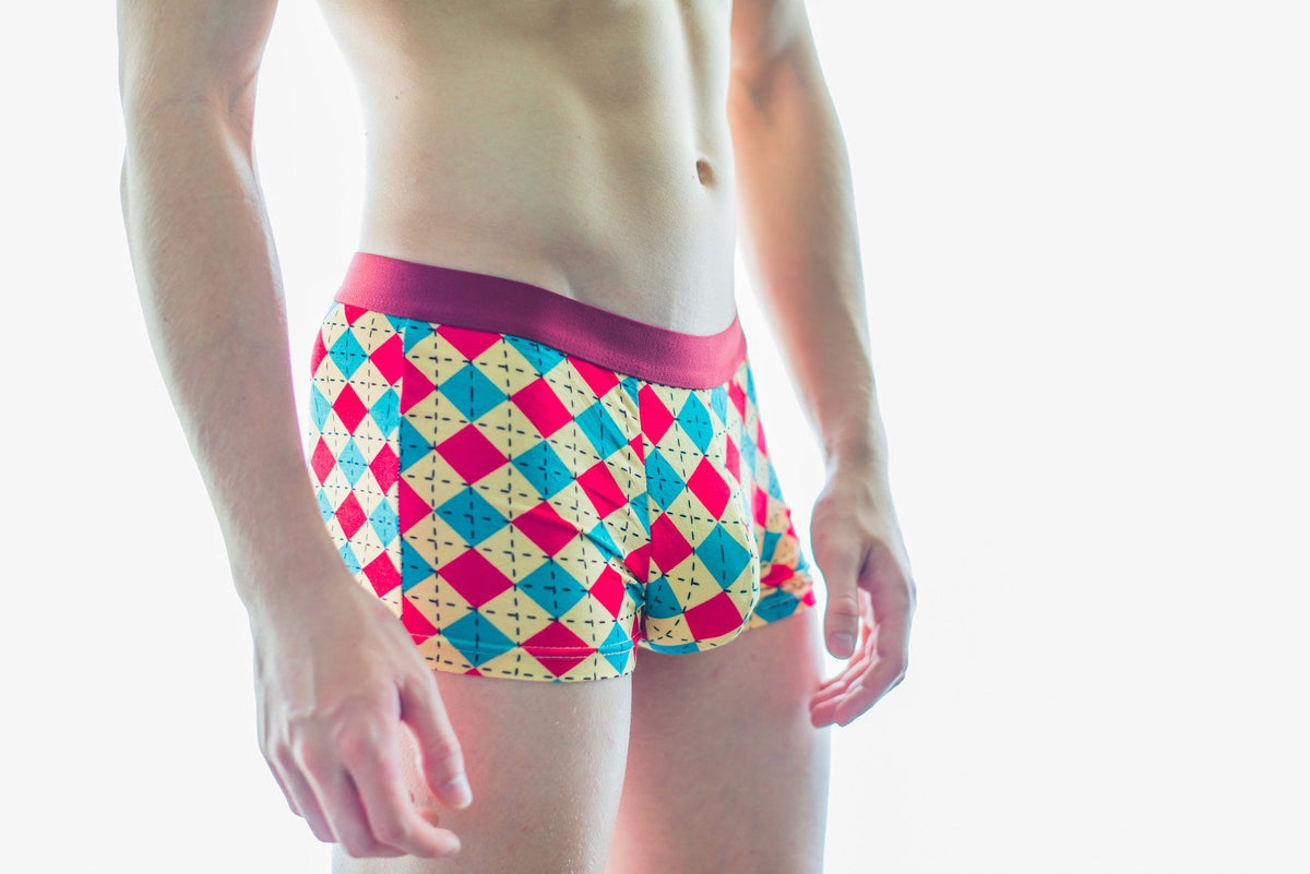 Diamond Dash Boxer Briefs Boxer Briefs TasteeTreasures 