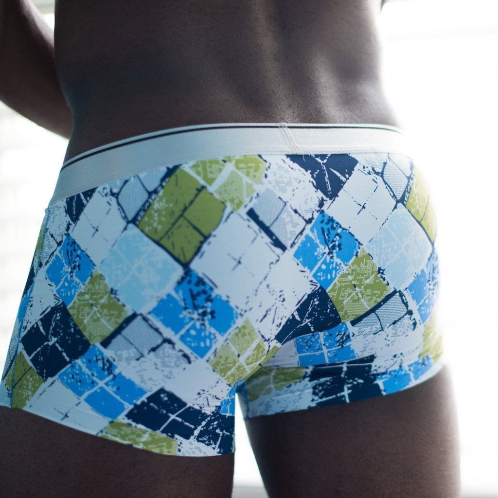 Gingham Boxer Briefs Boxer Briefs TasteeTreasures 