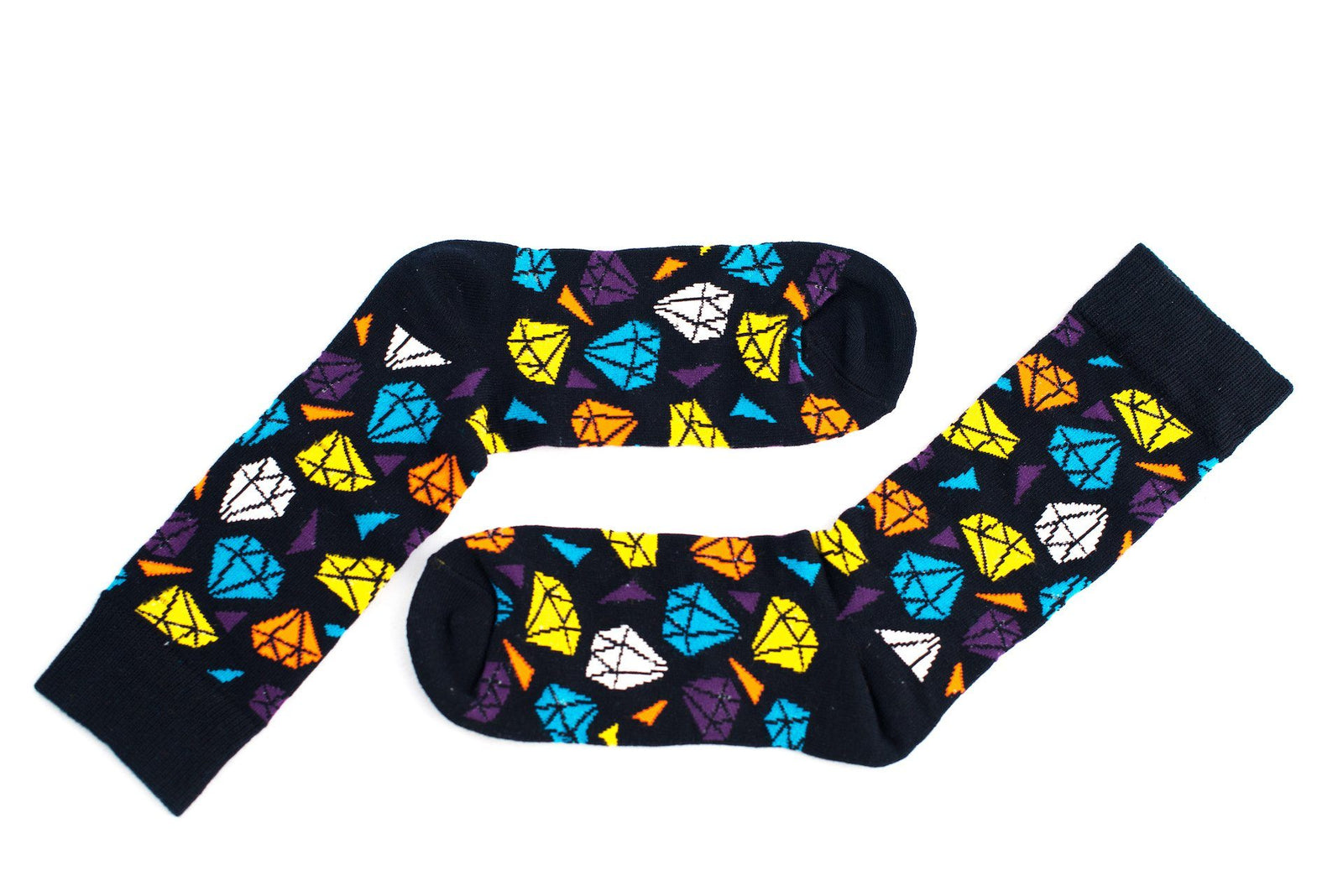 Black Diamond Sock Socks TasteeTreasures 