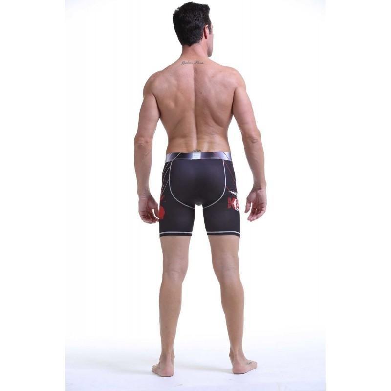 Black Compression Shorts TasteeTreasures 
