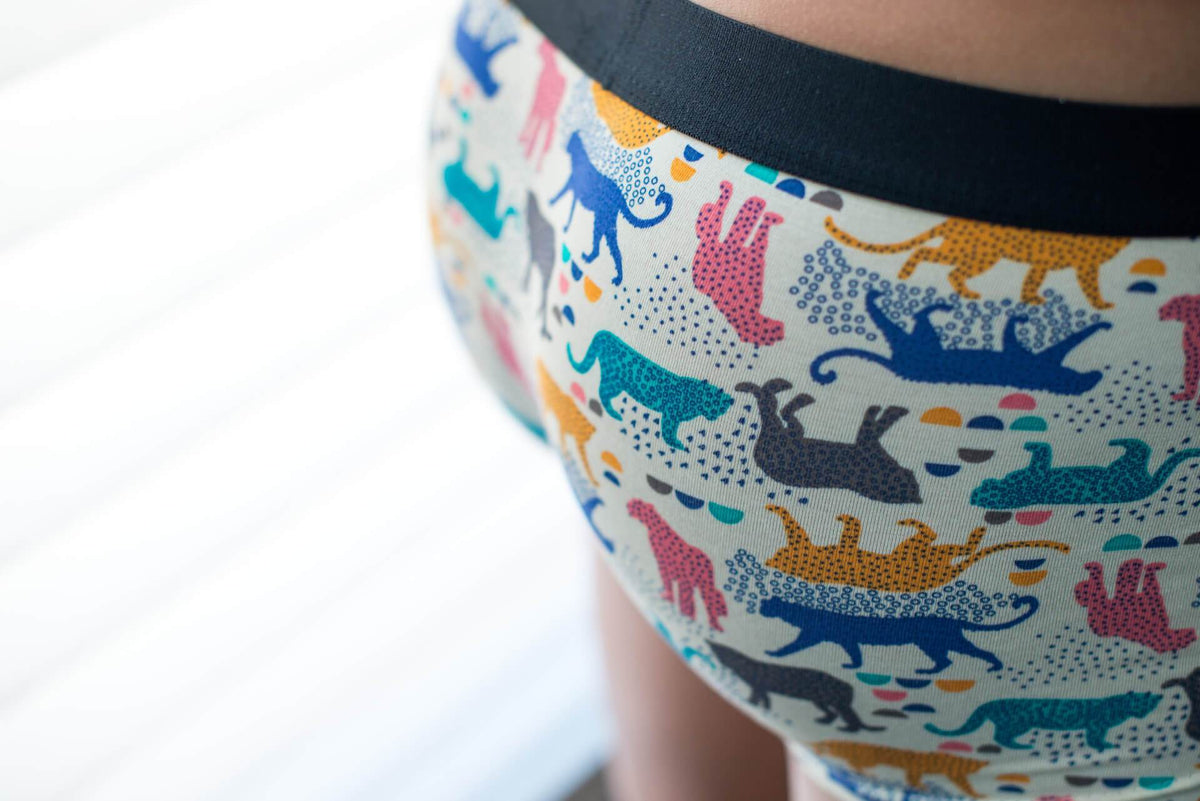 Cave Print Boxer Briefs Boxer Briefs TasteeTreasures 