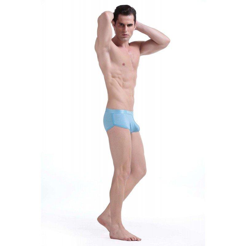 Simple Baby Blue Boxer Briefs Boxer Briefs TasteeTreasures 