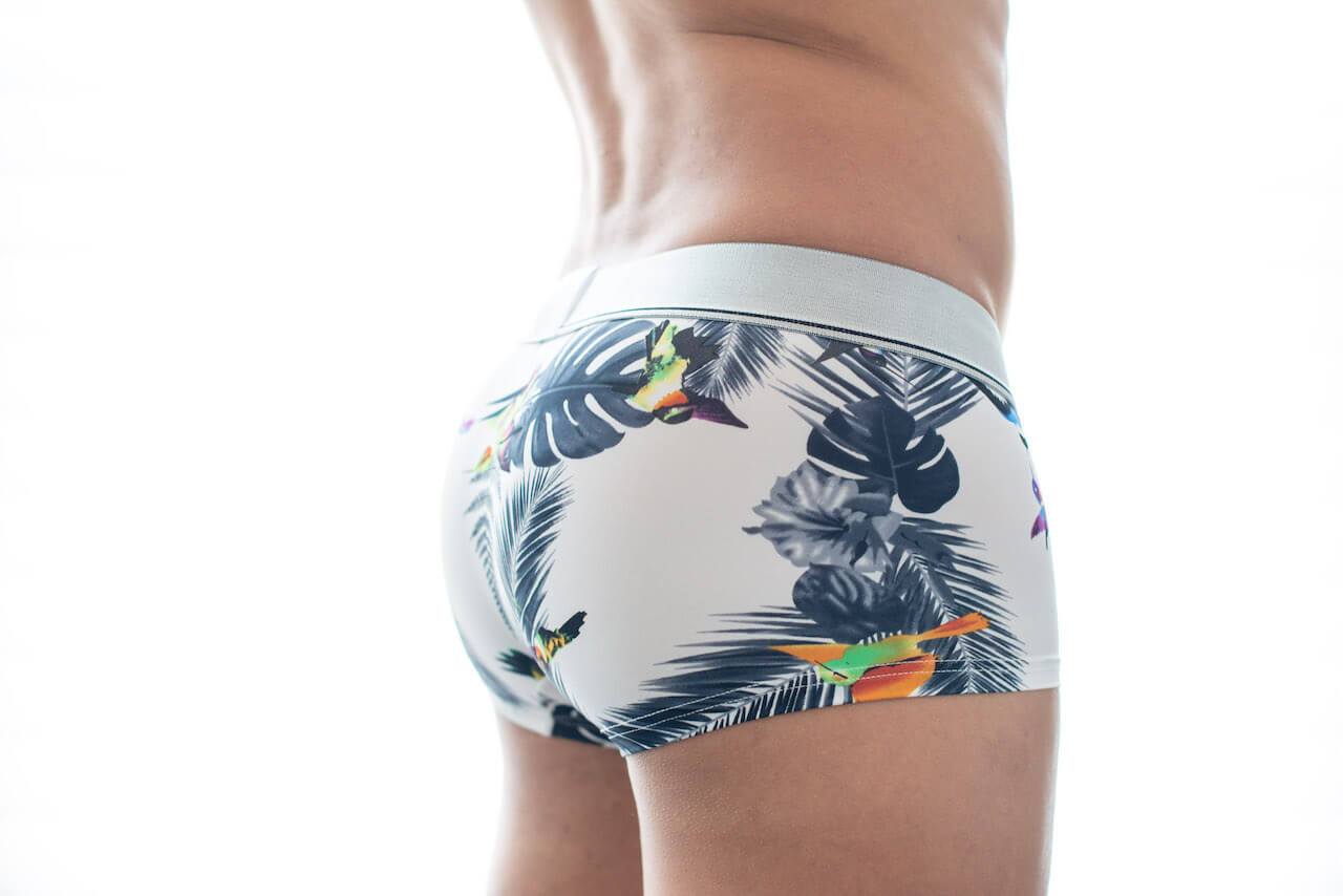 Tropical Boxer Briefs Boxer Briefs TasteeTreasures 