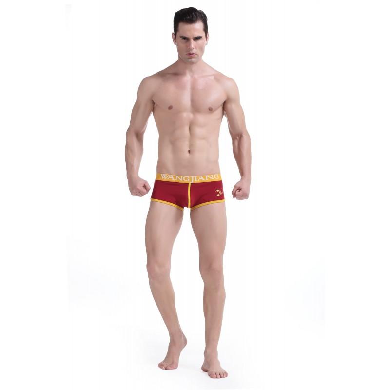 WJ Cotton Briefs - Red Briefs TasteeTreasures 
